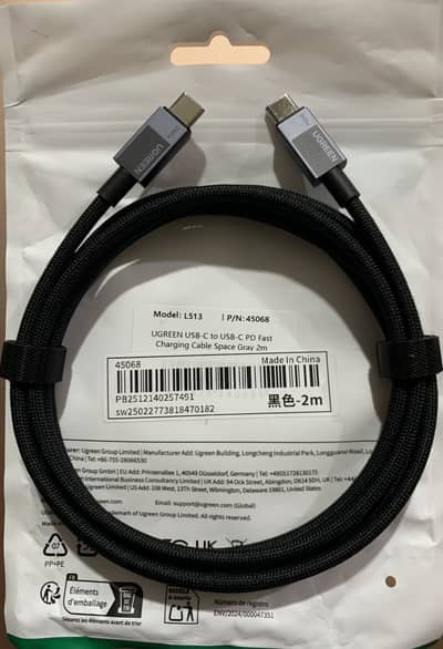 UGREEN USB-C TO USB-C Cable 240W PD Fast Charging Cable (2 Meter)