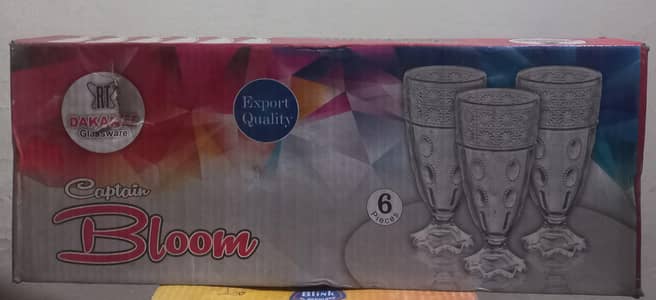 6 piece Glasses Sets