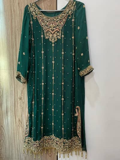 Emerald Green Heavy Formal Suit – 2 Dress same Available