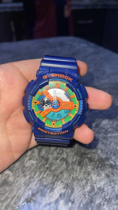 Vibrant Casio G-Shock GA-110FC-2A "Crazy Colors" Edition