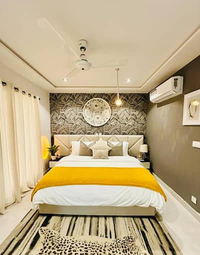 1 Bedroom Luxury Furnished Apartment is Available for Rent in Bahria Town Lahore