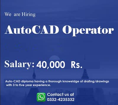 Draftsman/Autocad Expert