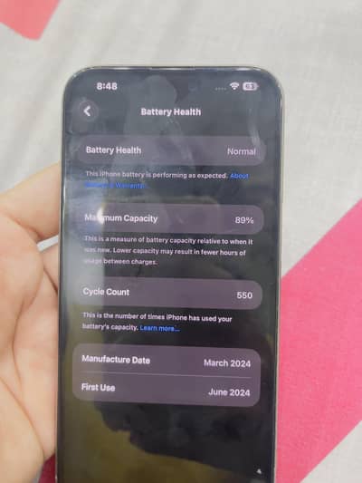 15 pro max non pta CH model