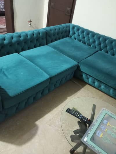 L shape sofa