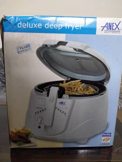 Deluxe deep fryer