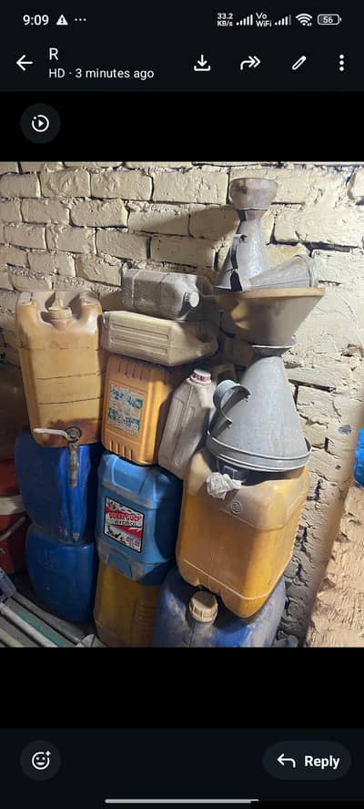 40 Liter Petrol / Diesel Drums – 8 Pieces Available