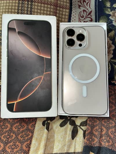 IPhone 16 Pro Max 256GB – PTA Approved (HK Dual Physical SIM)