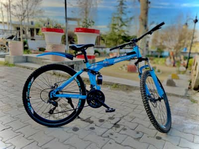 ‍ Stylish Foldable Bicycle – Lightweight & Powerful!