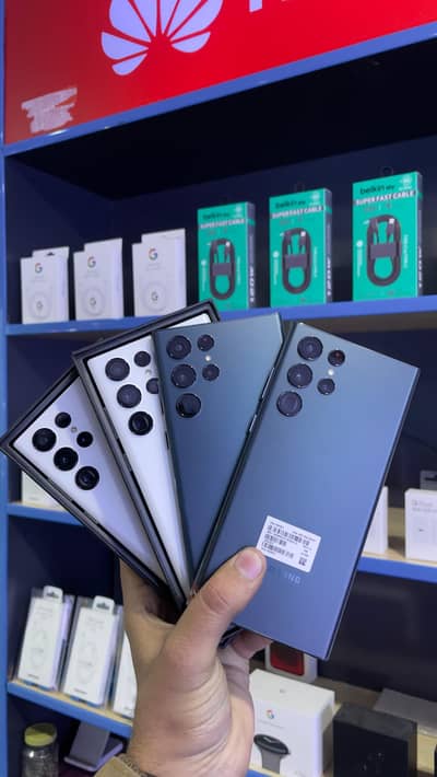 Samsung S22 Ultra 5G 12/512 Boxpack Dual sim Official PTA Waterpack