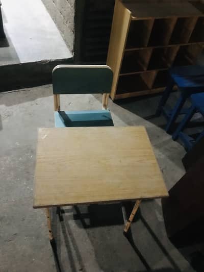 Iron school desk