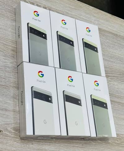 Google Pixel 6A 128GB Boxpack Dual sim Approved USA imported Stock