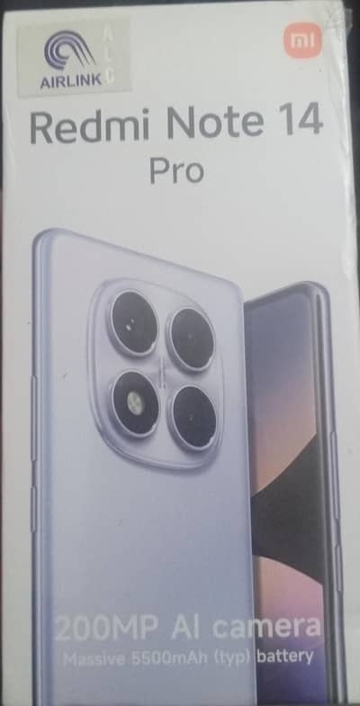 Box pack REDMI Note 14 Pro 12/512GB