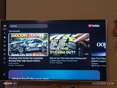 LG tv 55 inch 4k with built in Harmon kardon speakers