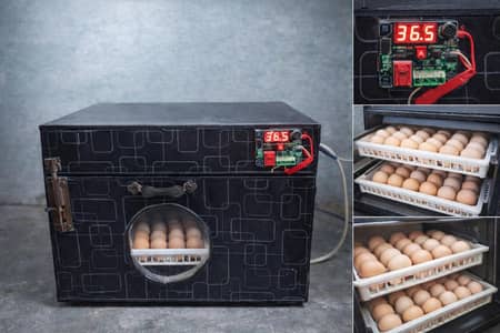 24 Eggs Automatic Egg Incubator Machine – Fully Working Condition