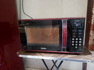 Haier microwave grill oven 2 in 1 koi fault wagera Kuch nhi