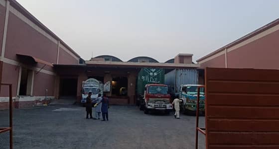 32000 sq. ft. Warehouse available for Rent Location near Multan road Lahore