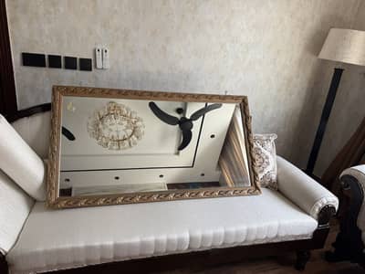 mirror and ayat-ul-kursi frame