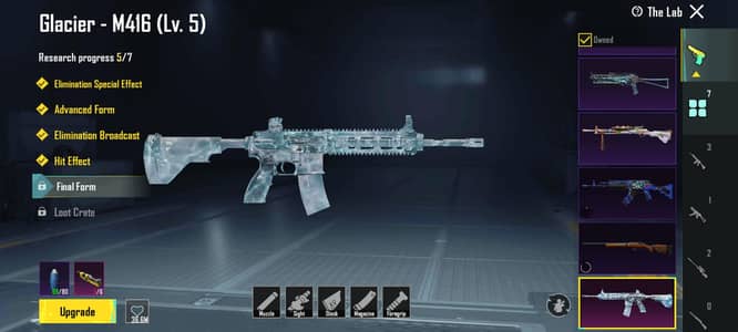 glacier lvl 5 m762 lvl 4 scar max x suit