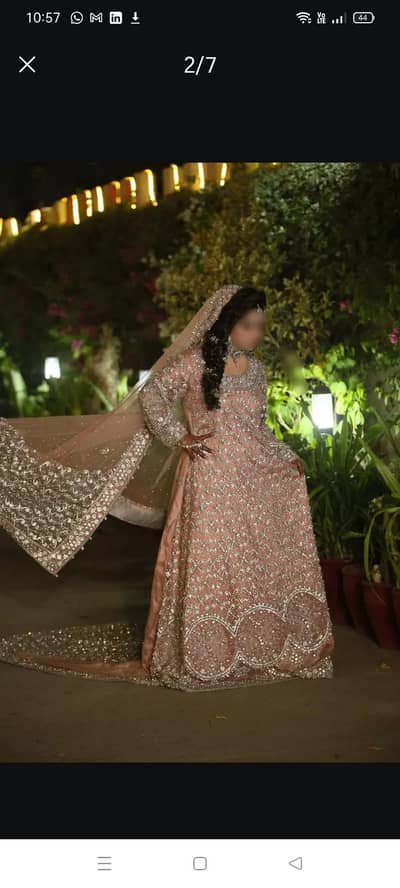 valima maxi / maxi / tail maxi / bridal maxi