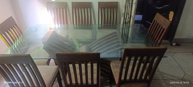 dining table with 8 chairs