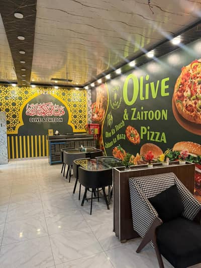 chef waiter and BBQ cooker