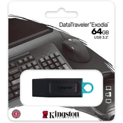 64 GB fast USB Kingston with 11 months company warranty