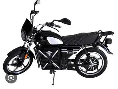 electronic motorcycle buraq cover 300 km in one charge