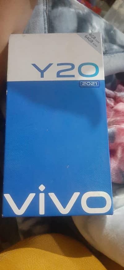 Vivo y20 With complete Box