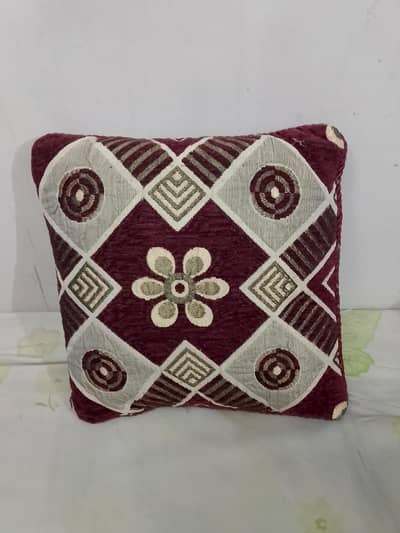 Red Fancy Cushions