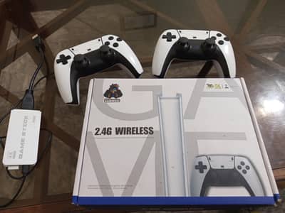 gaming setup used just in 1 week  with all  accessories  1000+ games