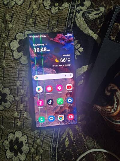 samsung note 20 ultra just 2 lines