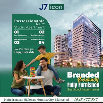 MUMTAZ CITY J7 iCon 1 BED 2 BED 3 BED Easy Installment 25% DownPayment