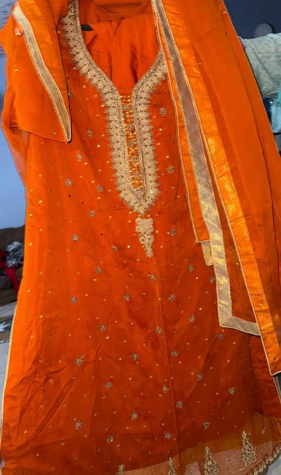 Heavy party wear  dress