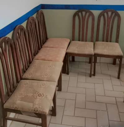 6 pcs wooden Chairs