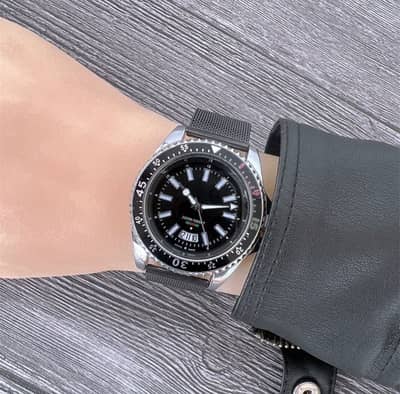 Rolex style face watch