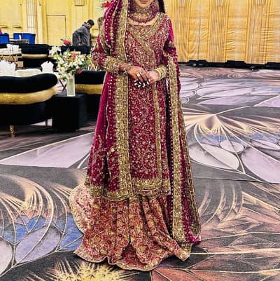 Inspired by Haris Shakeel bridal lehnga from FA Bridals Tariq road