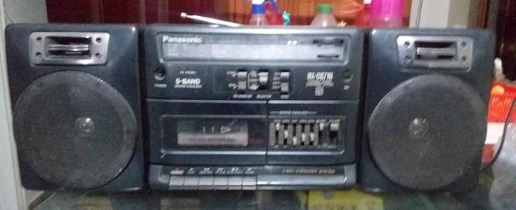 Panasonic radio n tape recorder