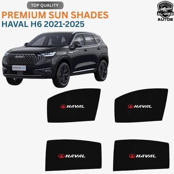 GWM Haval H6 2021-2025 Premium Window Sun Shade | UV Protection & Heat Shield | Privacy Glare Reducer