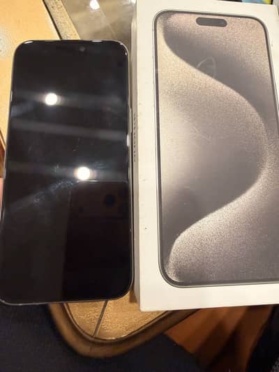 Iphone 15 promax 256gb natural pta approved