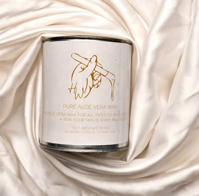 Get your glow with pure hot wax ! . Best wax in Pakistan with best pri