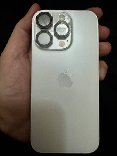 iPhone 16 Pro – 128GB – White Titanium (JV) – 100% BH