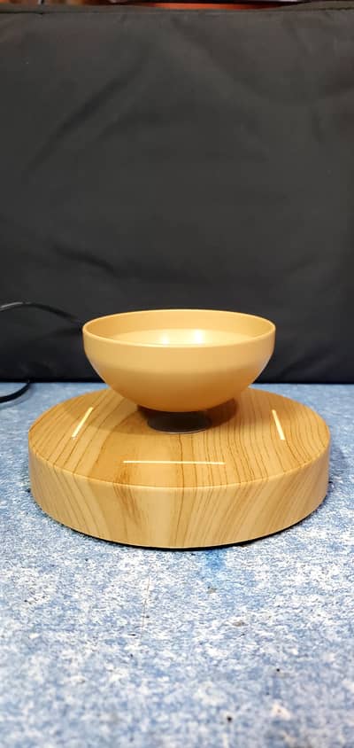 Magnetic Levitation LED Floating Plant Flower Pot Home and Office Desk