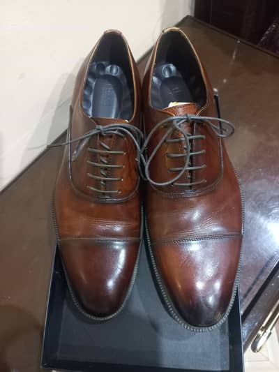 unze london Brown formal shoes