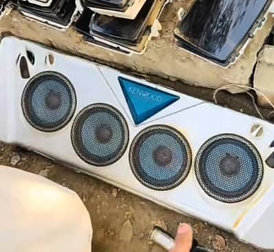 kenwood 4 way speaker woofer