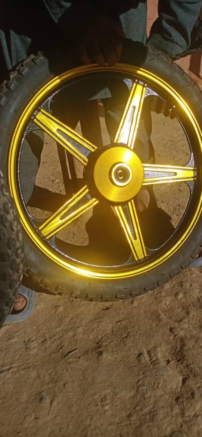 7t Special rims and tyres