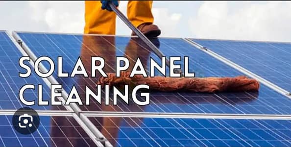 solar cleaning service available door step only in Karachi