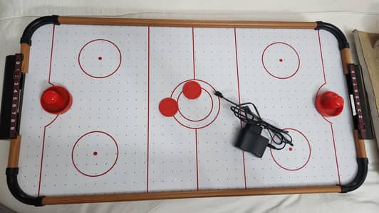 Electric Air Hockey Table Game - Kids Indoor Game - Complete set
