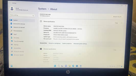 Hp 840 G3 i5