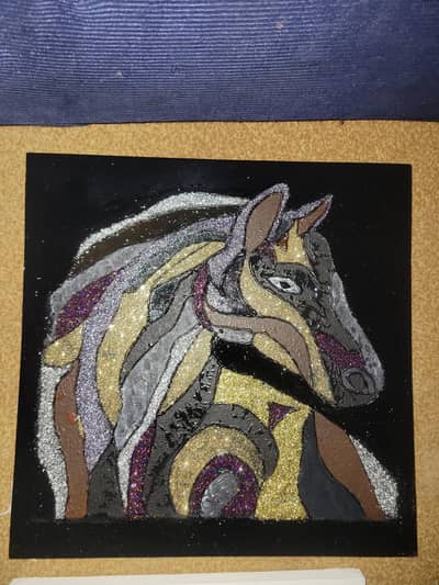 HAND MADE HORSE CANVAS