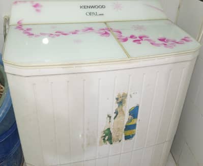 Glass Door Washing Machine With Dryer